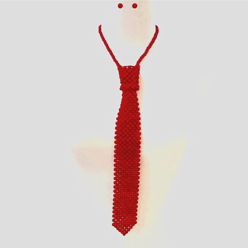Unique Pearl Necktie by Beloved Millinery